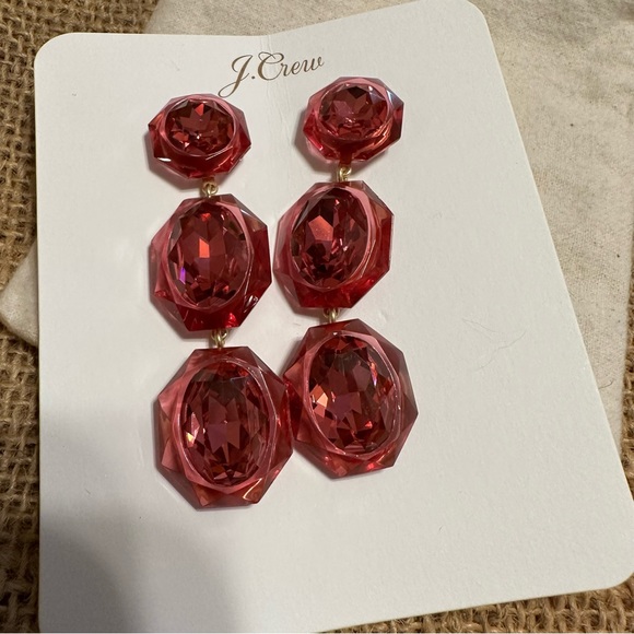 Sparkly drop earrings - Picture 3 of 3